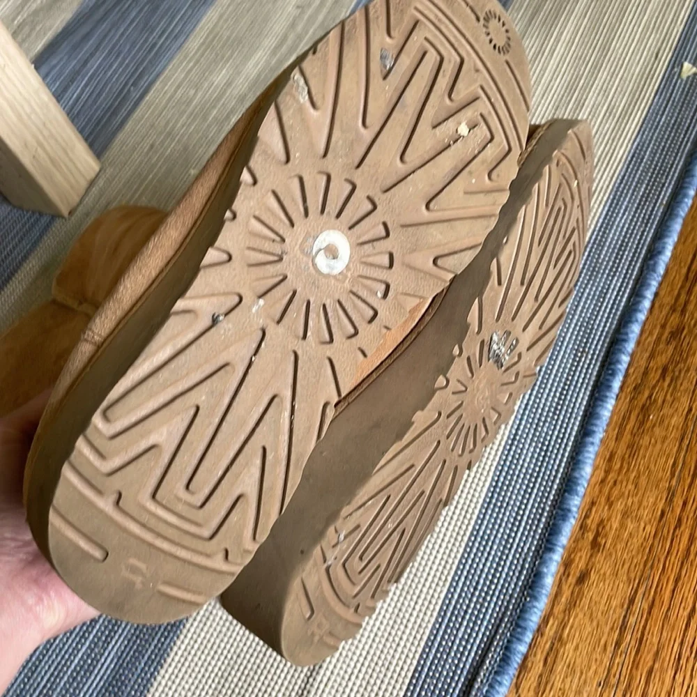 UGG Winter Boots Brown Suede - Picture 5 of 6